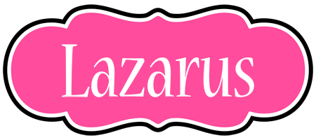 Lazarus invitation logo