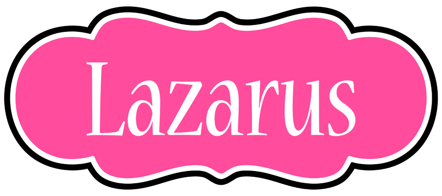 Lazarus invitation logo