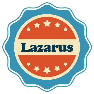 Lazarus labels logo