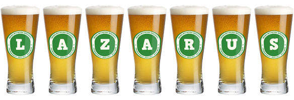 Lazarus lager logo