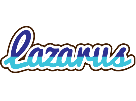 Lazarus raining logo