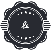 Le badge logo