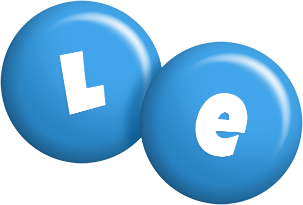 Le candy-blue logo