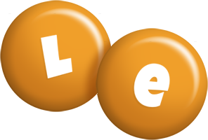 Le candy-orange logo