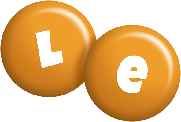 Le candy-orange logo