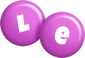 Le candy-purple logo