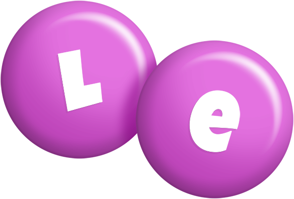 Le candy-purple logo