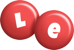 Le candy-red logo