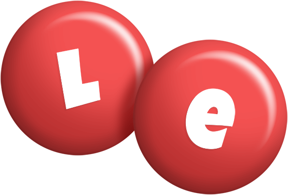 Le candy-red logo