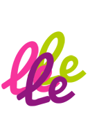 Le flowers logo