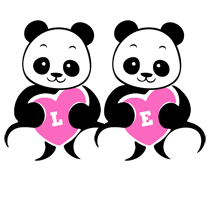 Le love-panda logo