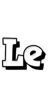 Le snowing logo