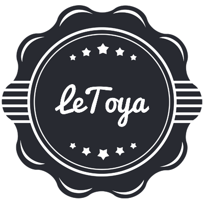 LeToya badge logo