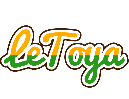 LeToya banana logo