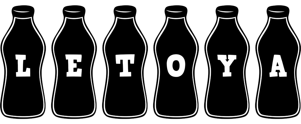 LeToya bottle logo