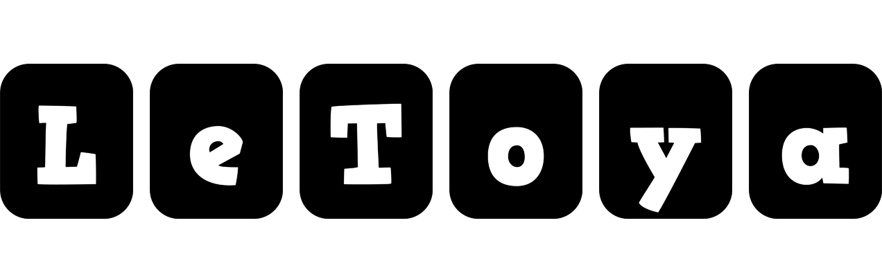 LeToya box logo