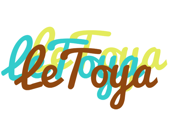 LeToya cupcake logo