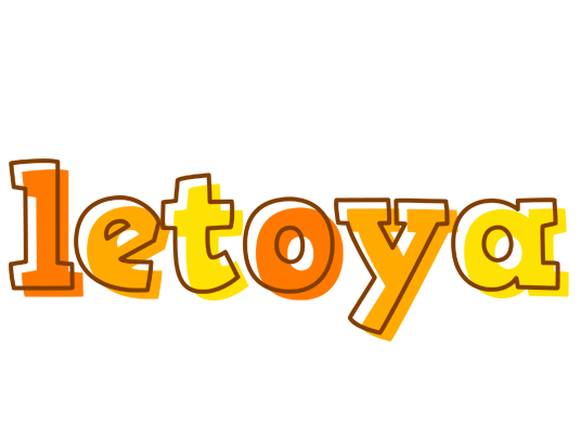 LeToya desert logo