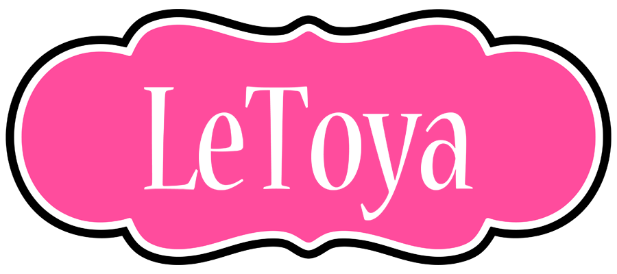 LeToya invitation logo