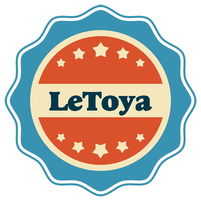LeToya labels logo