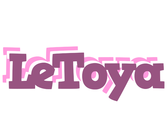 LeToya relaxing logo