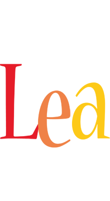 Lea birthday logo