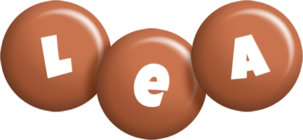 Lea candy-brown logo