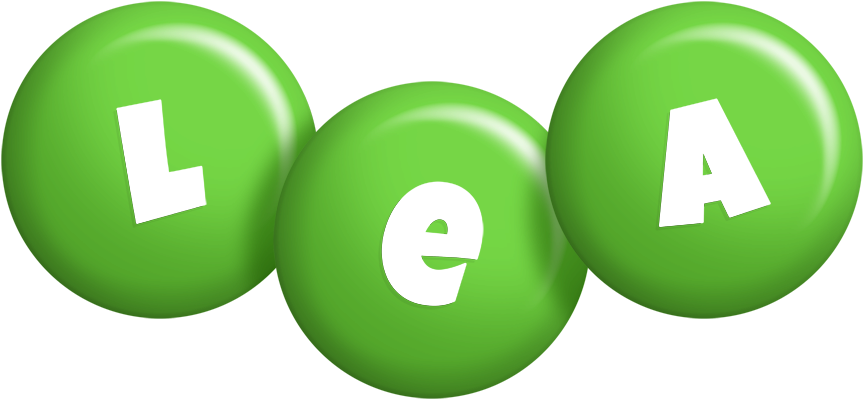Lea candy-green logo