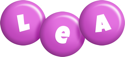 Lea candy-purple logo