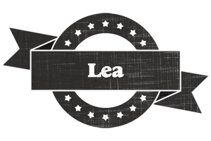 Lea grunge logo