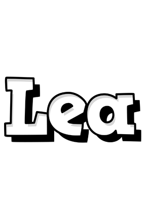 Lea snowing logo
