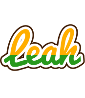 Leah banana logo
