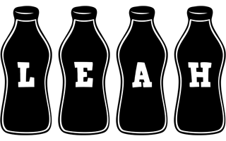 Leah bottle logo