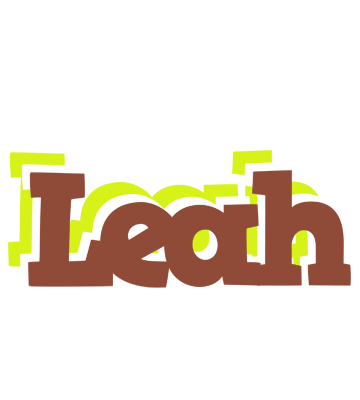 Leah caffeebar logo