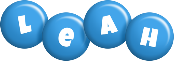 Leah candy-blue logo