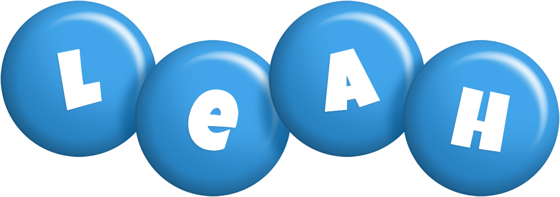 Leah candy-blue logo