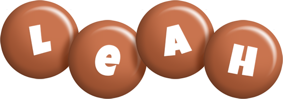 Leah candy-brown logo