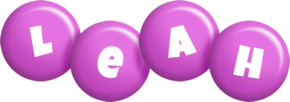 Leah candy-purple logo