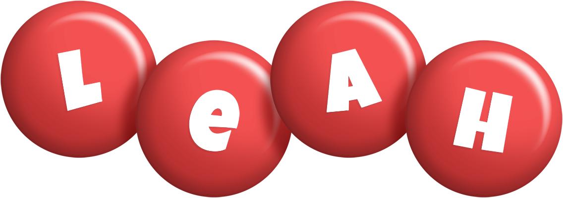 Leah candy-red logo