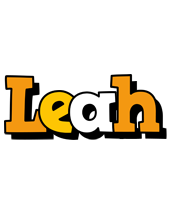 Leah cartoon logo