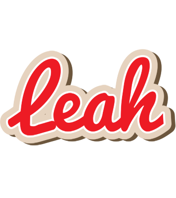 Leah chocolate logo