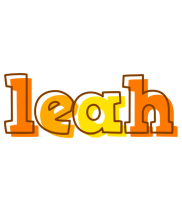 Leah desert logo