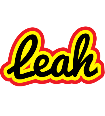 Leah flaming logo