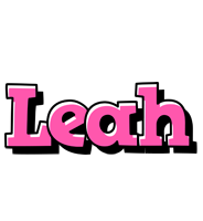 Leah girlish logo