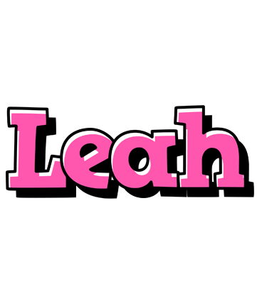 Leah girlish logo