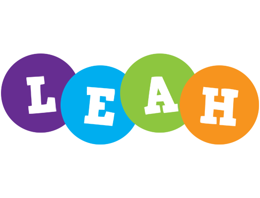 Leah happy logo