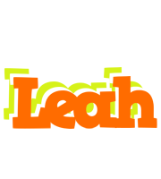 Leah healthy logo