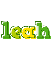 Leah juice logo