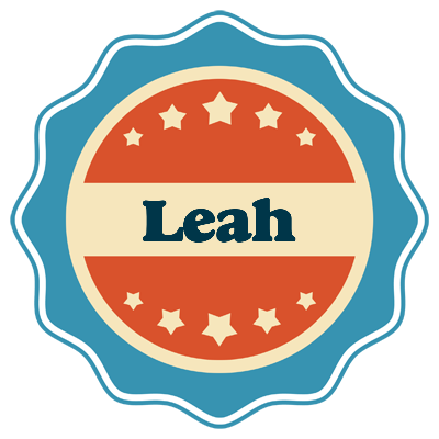 Leah labels logo