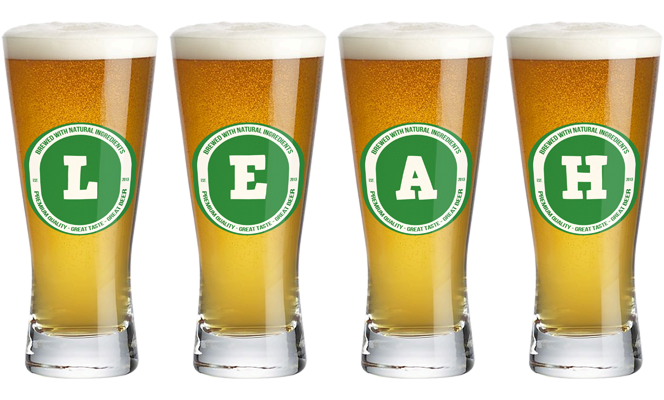 Leah lager logo